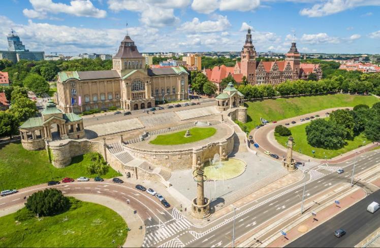 Apartament Parkowa Szczecin Polska Exteriör bild